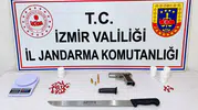 Torbalı’da jandarma operasyonu: Uyuşturucu ve silahla yakalandı