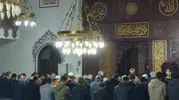 Efeler'de manevi buluşma: Sabahın ilk ışıklarıyla aynı safta buluştular