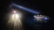 Didim açıklarında umuda yolculuk yarıda kaldı: 40 göçmen yakalandı