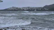 Bodrum'da fırtına alarmı: Deniz ulaşımına geçici engel