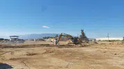 Nazilli’nin lojistik trafiğine dev çözüm: Şoför esnafının beklediği park alanı yükseliyor
