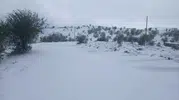 Manisa'nın zirvelerine kışın ilk müjdesi: Beyaz örtüyle tanıştılar