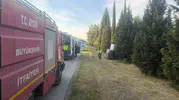Germencik yolunda korkutan kaza: Direksiyon hakimiyetini kaybetti, araç takla attı