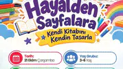 Minik yazarlar Merkez Kütüphane’de buluşuyor: Kendi hikayelerini kendileri tasarlayacaklar