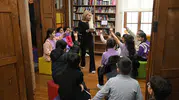 Minik okurların kütüphane heyecanı: Söke’den Kuşadası’na kültürel yolculuk