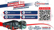 Manisa'da yolculuklar artık daha hızlı: Belediye otobüslerinde kesintisiz internet dönemi başladı