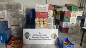 Aydın'da kaçak ürün operasyonu: Milyonluk vurguna geçit verilmedi
