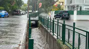 Marmaris’te beklenen yağışlı hava dalgası giriş yaptı