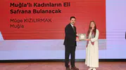 Muğlalı kadınların safran başarısı Ankara'da taçlandı