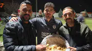 Nazilli'de Sazlı Gençlikspor mesaisi: Taraftardan takıma incirli moral desteği
