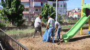 Nazilli’de parklar yaza hazırlanıyor: Çocuklar için güvenli, herkes için konforlu alanlar