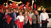 Demirci’de 15 Temmuz ruhu: Kahramanlık ezgileri meydanları inletti