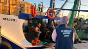Didim denizlerinde sürdürülebilir avcılık mesaisi: Ekipler tekneleri tek tek inceledi