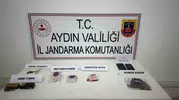 Sultanhisar jandarmasından zehir tacirlerine şafak baskını: Cephanelik gibi ev