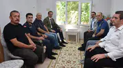 Salihli'de vefa ziyareti: Şehit İsmail Yavuz dualarla anıldı