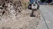 Koçarlı'da ulaşım seferberliği: Şahinciler'de yollar genişliyor