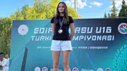Aydınlı genç yetenekten pistlerde gümüş madalya gururu