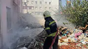 Kötekli’de korkutan dumanlar: Atıl binadaki yangın paniğe yol açtı