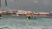 Kuşadası'nda deniz keyfi kabusa dönüyordu: Jet ski bir anda ters döndü