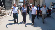 Uşak’ta saha mesaisi: Başkan Vekili Özkan esnafın nabzını tuttu
