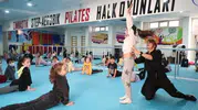 Merkezefendi’de yaz tatili sporla şenleniyor: Minikler cimnastik pistinde