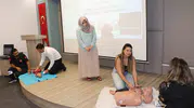 AYTO üyeleri hayat kurtaran dokunuşları öğrendi: İlk yardım sertifikalarını aldılar