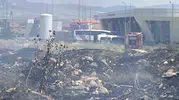 Alaşehir’de korku dolu anlar: Alevler LNG tankının kapısına dayandı