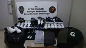Aydın’da gıda ve tekstil vurgununa emniyetten ağır darbe