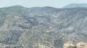 Fethiye'nin ciğerleri küle döndü: İnlice'deki felaketin boyutu havadan görüntülendi