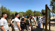 Geleceğin mühendisleri rotayı hem gökyüzüne hem tarihe çevirdi