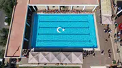 Kuyucak’ta Havuz Dolu Dolu Geçti: Minik Yüzücülerden Renkli Veda