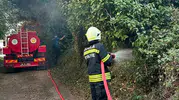 Menteşe'de korkutan dumanlar: Ekipler alevlere geçit vermedi