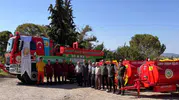 Demirci’de yangına ilk müdahale güçleniyor: Kooperatiflere 3 tonluk tanker teslimi