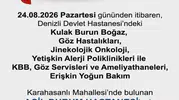 Denizli'de sağlıkta yer değişikliği: Kritik birimler yeni adresine taşınıyor