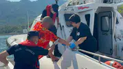 Fethiye açıklarında acil durum: Gezi teknesindeki yolcu için zamanla yarıştılar
