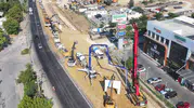 Turgutlu’da trafik çilesine son verecek dev yatırım: Ergenekon Kavşağı’nda ilk harç döküldü