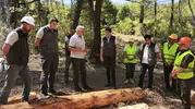 Soma’da yangına karşı sahada denetim: Bölge Müdürü Yılmaz’dan sıkı talimat