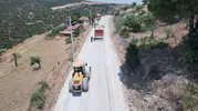 Kula’da on yıllık yol çilesi sona eriyor: Manisa Büyükşehir’den dev asfalt hamlesi