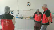 Sultandağı’nda stajyer öğrenciler gıda üretiminin mutfağına girdi