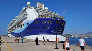 Ege’nin İncisi Bodrum’a Malta Bayraklı Dev Yolcu Gemisi Demir Attı: 2 Bin 540 Kişilik Misafir Kafilesi