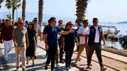 Bodrum’da saha mesaisi: Başkan Mandalinci mahallelerin nabzını tuttu