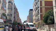 Turgutlu'da korku dolu anlar: 5 katlı binanın tepesinden kendini boşluğa bıraktı
