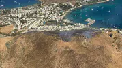 Bodrum’da Alevlere Geçit Yok: Akyarlar’da Yangın Büyümeden Söndürüldü