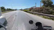 Manisa'daki kaza kask kamerasında: Sürücünün feryatları yürekleri dağladı