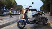 Denizli’de yağışlı havada feci kaza: Elektrikli motosiklet sürücüsü otobüsün altında can verdi