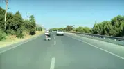 Denizli trafiğinde saniyelerle gelen mucize: Ölümden böyle döndü