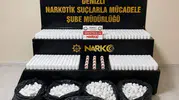 Denizli narkotik ekiplerinden dev darbe: 100 binin üzerinde hap ele geçirildi