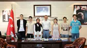 Denizli’nin gurur tablosu başkanlık makamında: YKS şampiyonlarına özel ağırlama