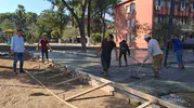 Yenipazar’da çehre değişiyor: Hem spor alanları yenileniyor hem de caddeler yeşilleniyor