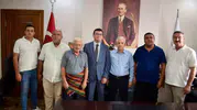 Bozdoğan'da Ahilik geleneği yaşatılıyor: Yılın esnafları Kaymakam Sözen ile bir araya geldi
